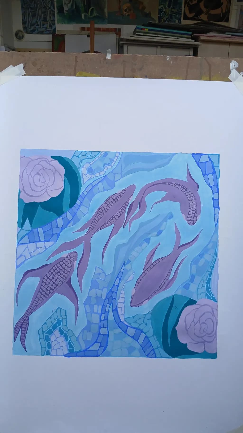 Mosaic Currents