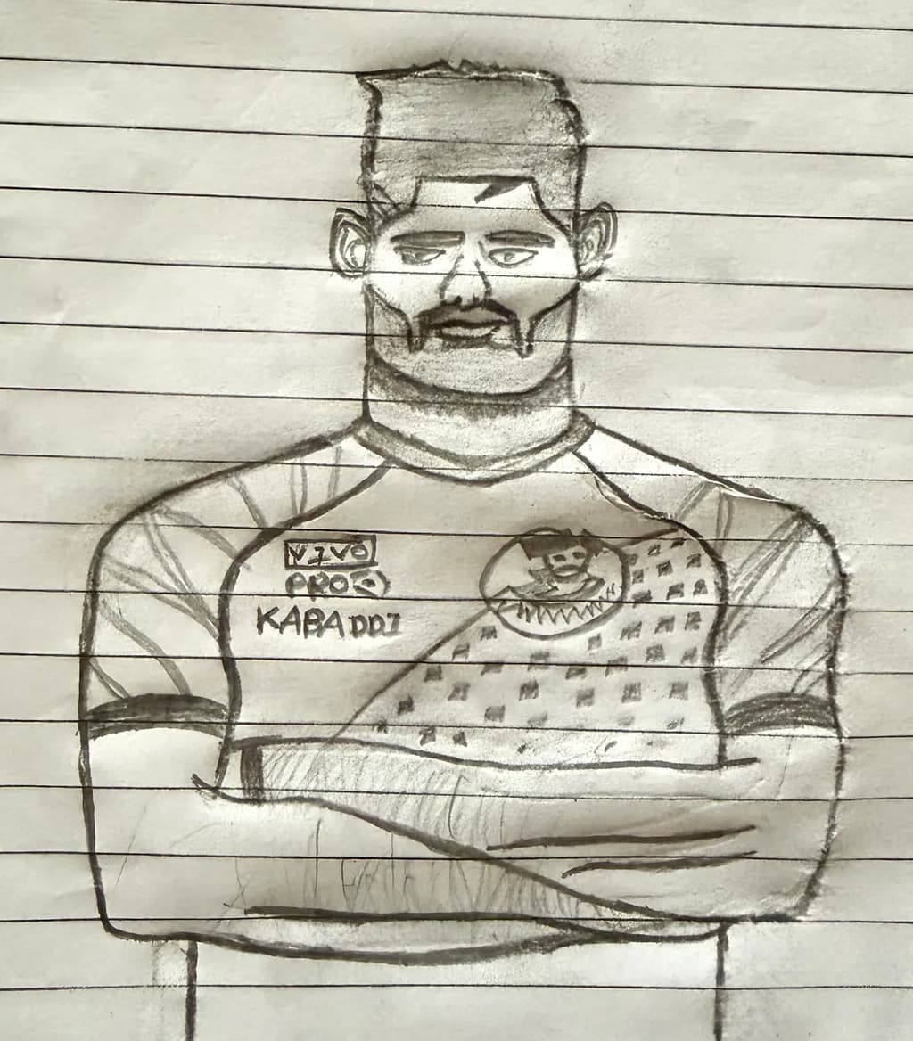 Crossed Arms Athlete