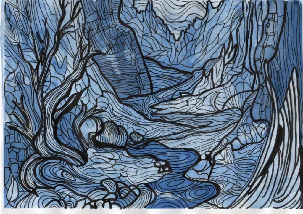 Blue River Maze