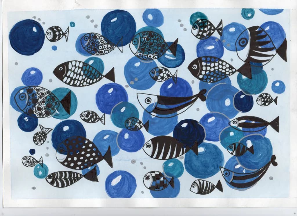 Blue Bubble School