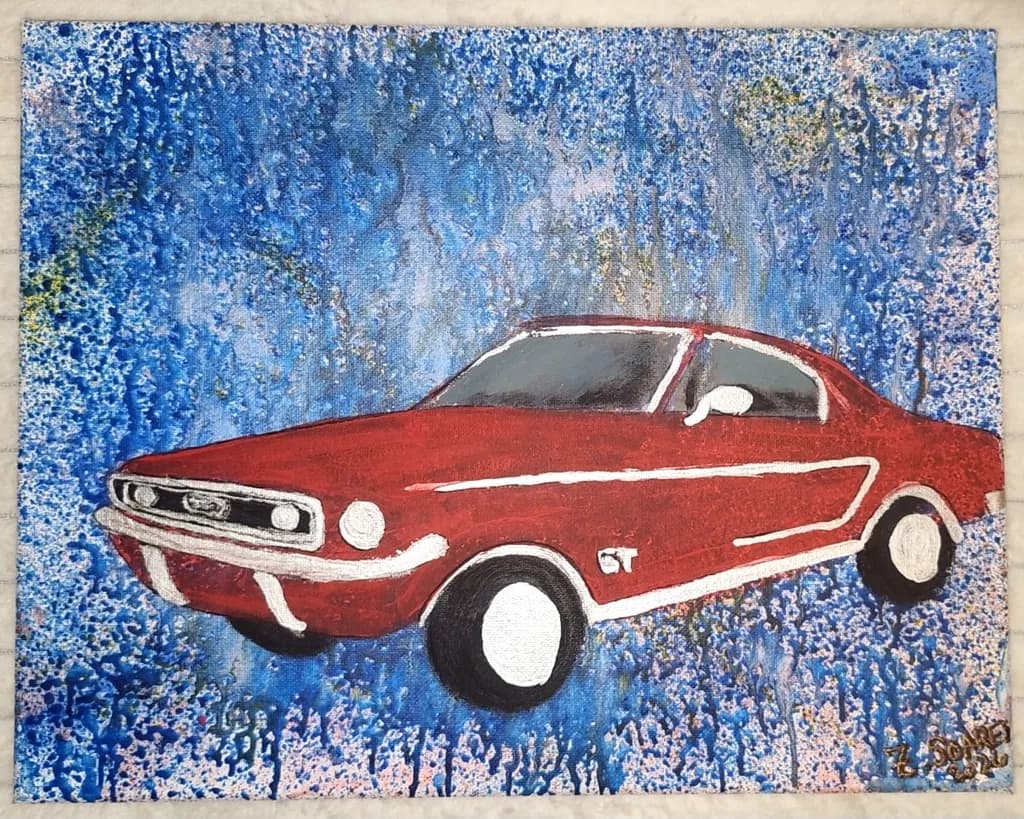 Red GT Classic Car