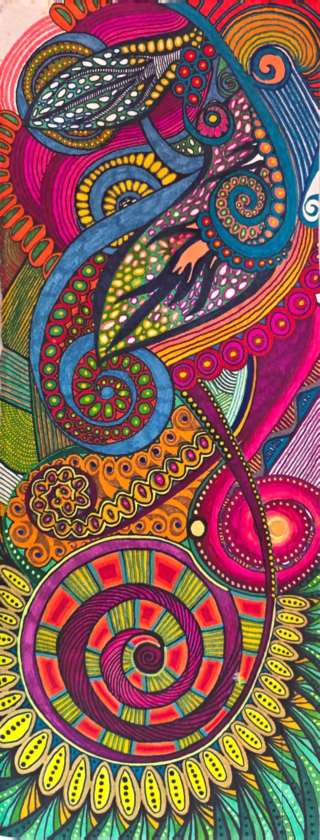 Kaleidoscope Spiral