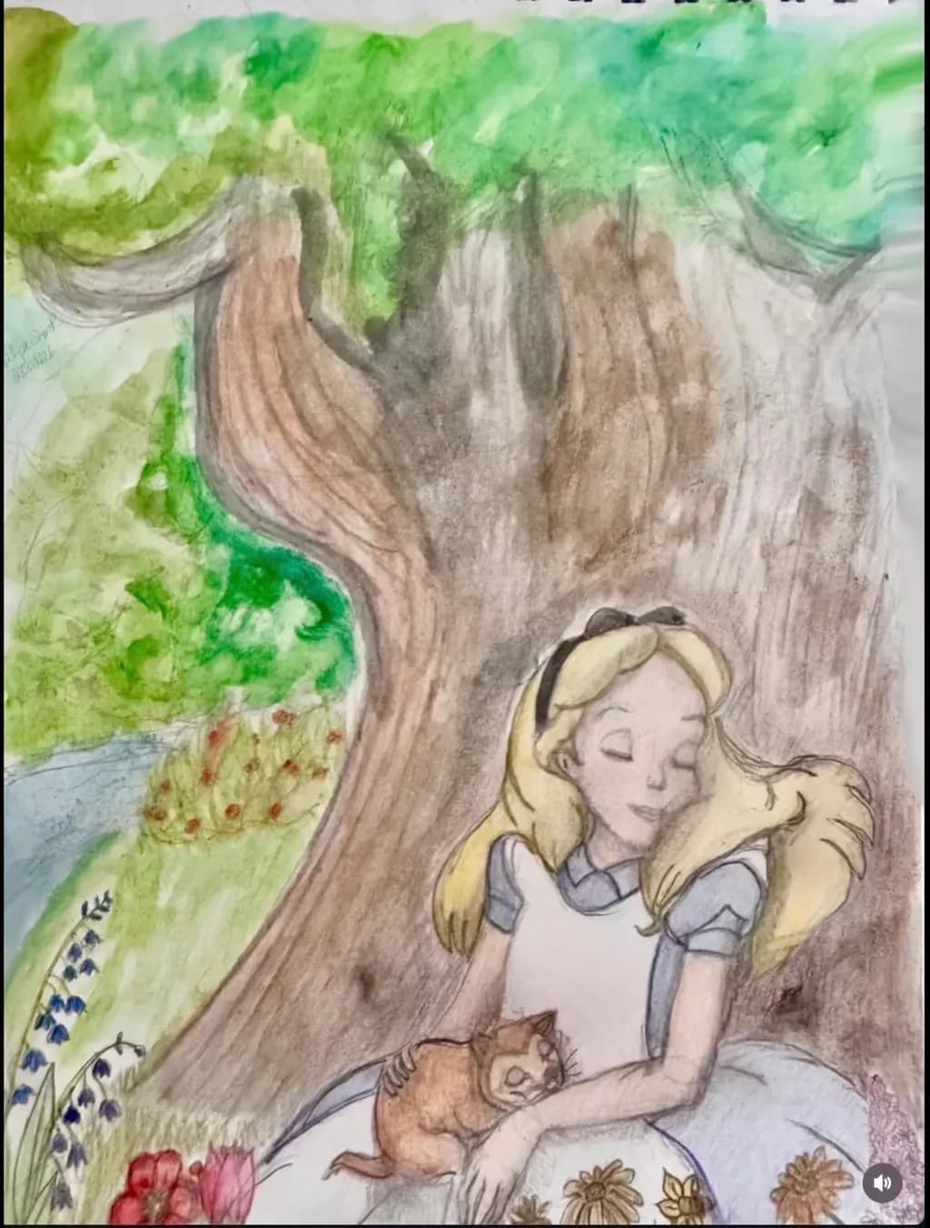 Alice Beneath the Tree