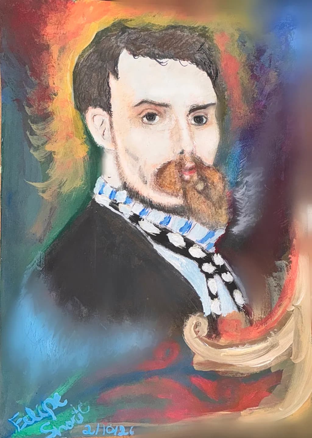 Revisiting PARenoir self portrait.