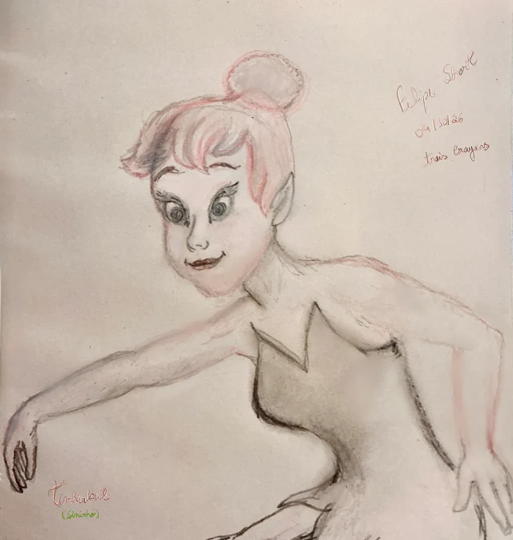 Tinker Bell Sketch