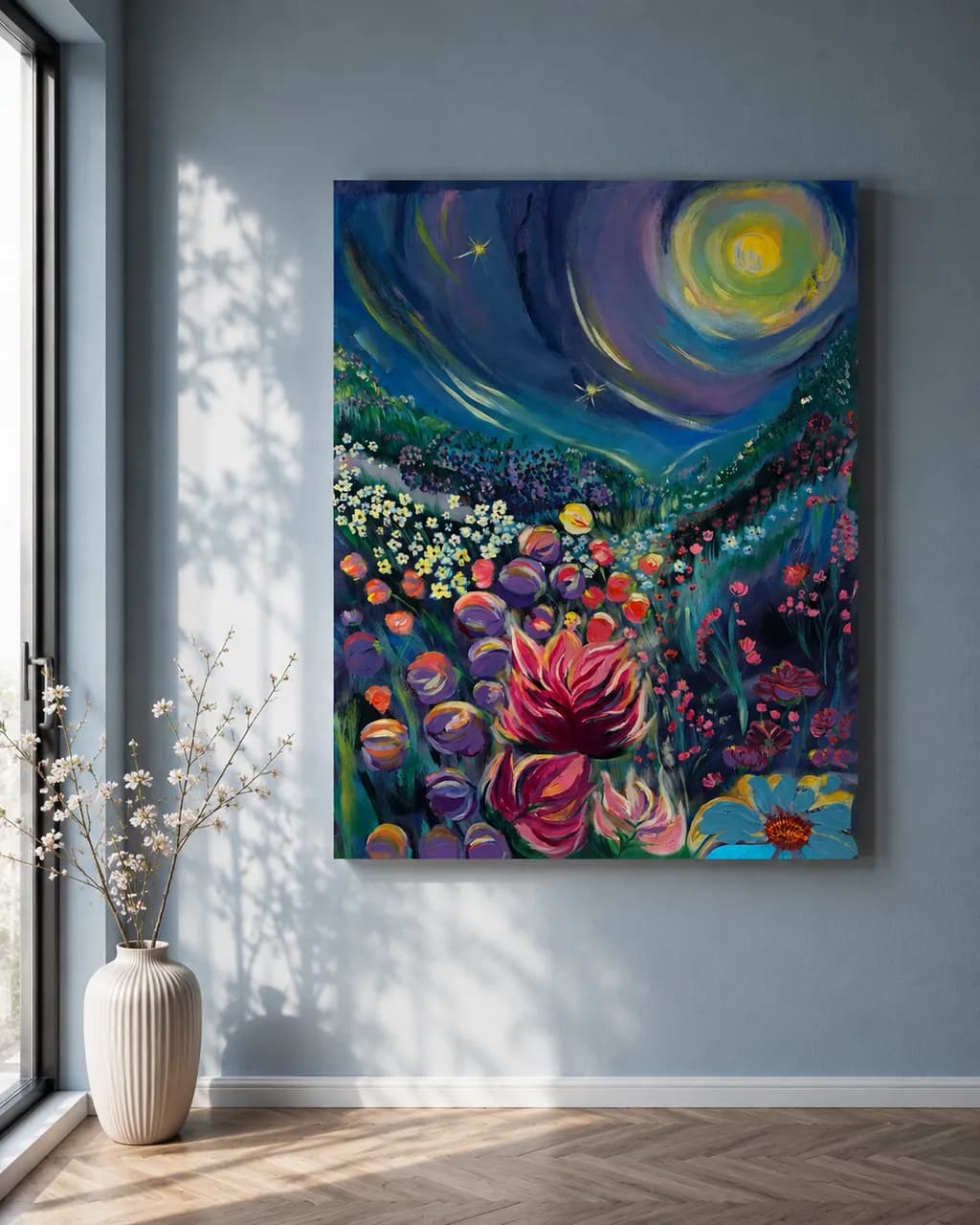 Moonlit Bloomscape
