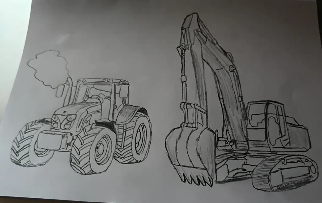 Farmstead Machinery Sketch