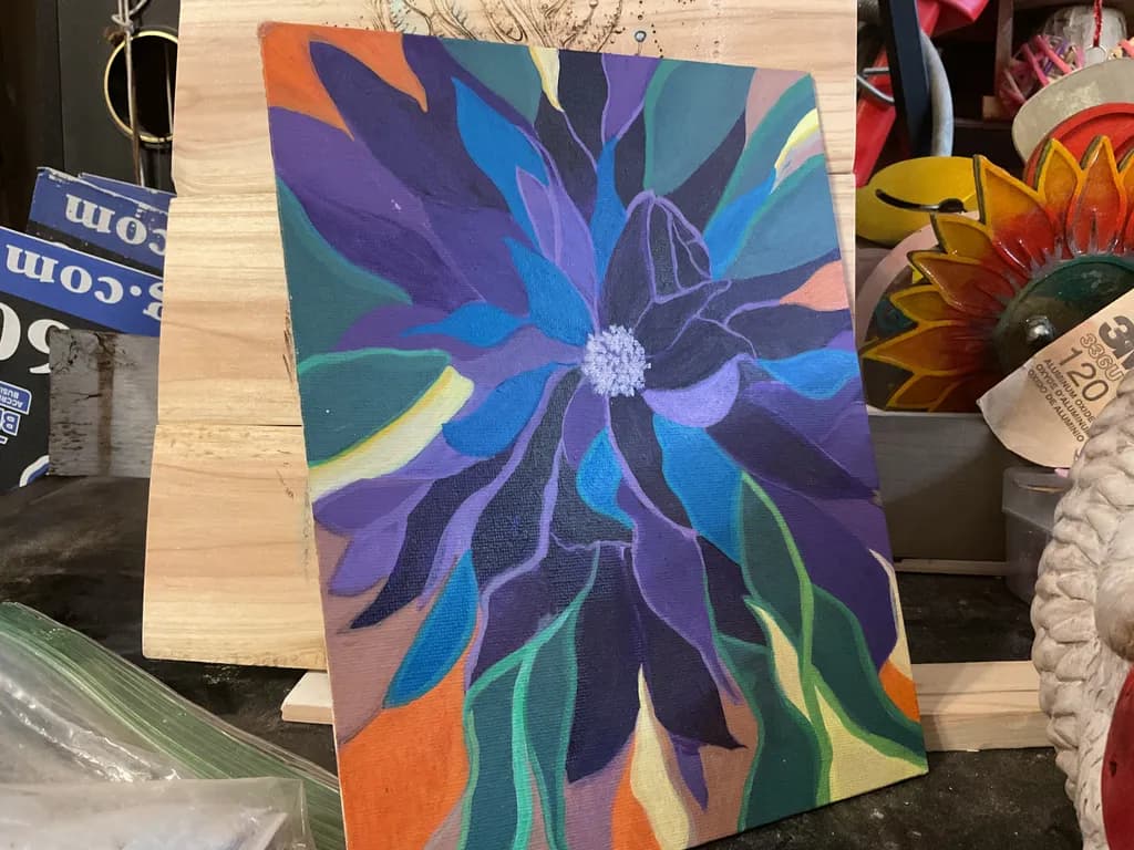 Midnight Dahlia bloom