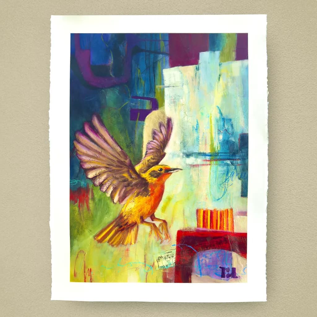 Color Flight Bird