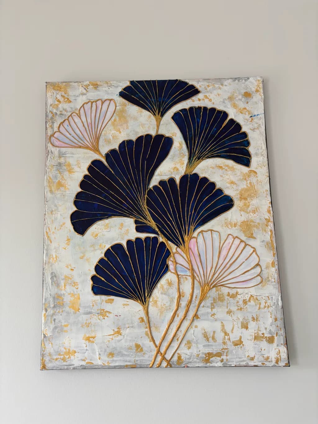 Golden Ginkgo Leaves