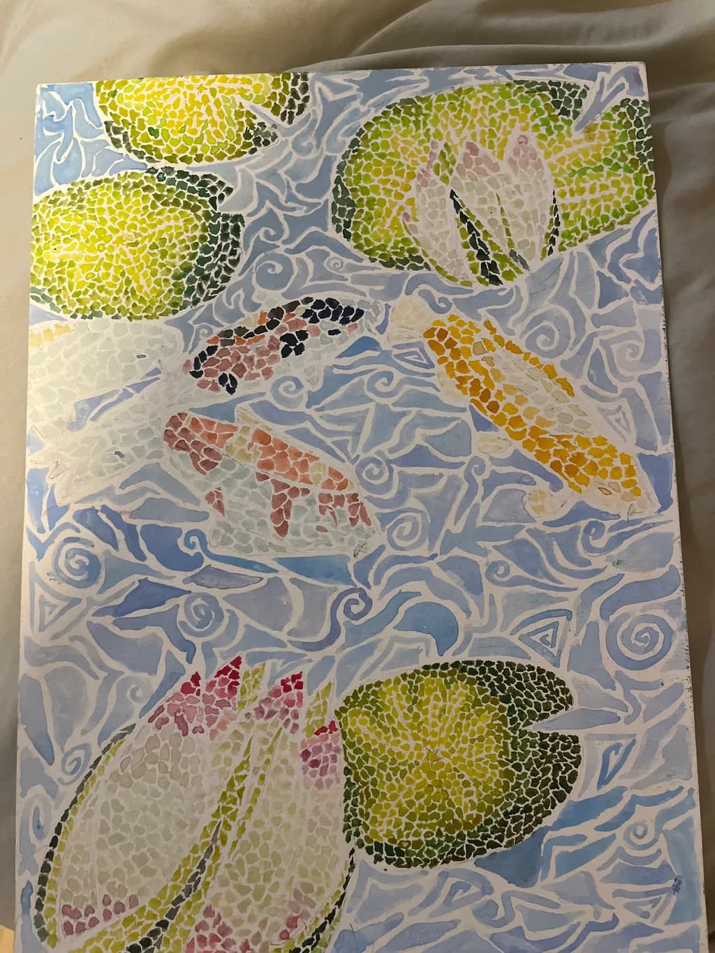 Koi Mosaic Pond