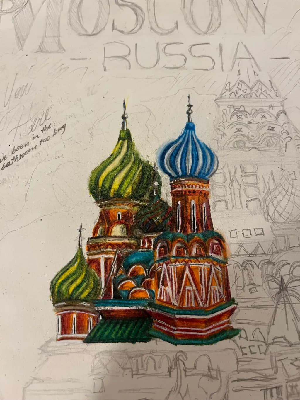 St. Basil's Sketch