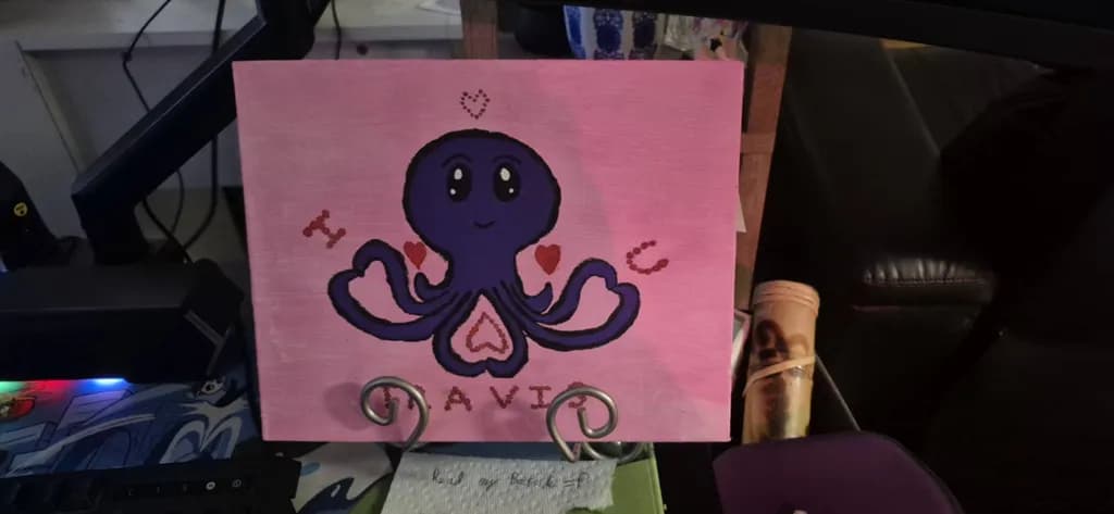 Purple Heart Octopus