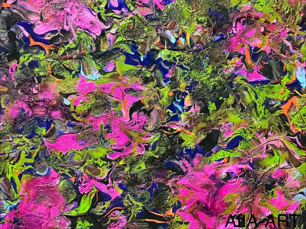 Neon Garden Chaos