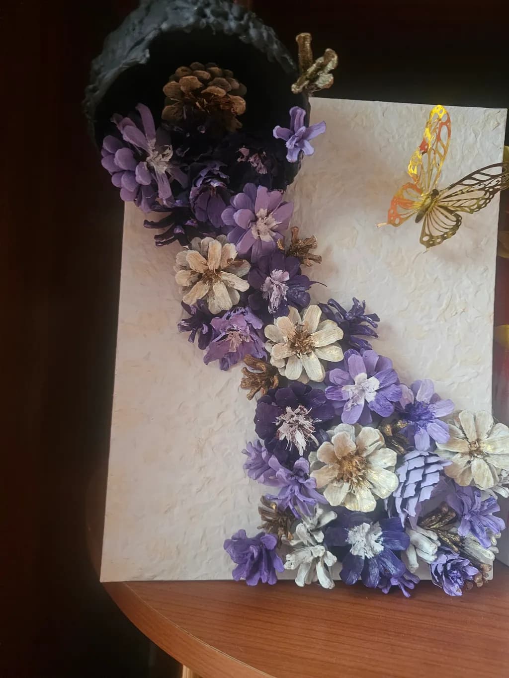 Cascade of Lavender Blossoms