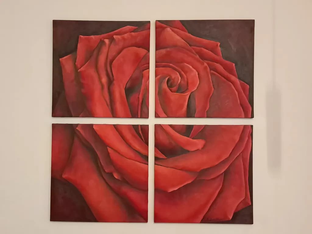 Fragmented Rose