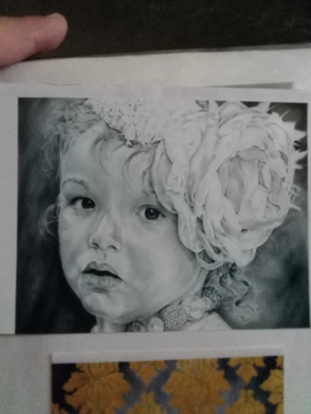 Child with Flower Headpiece