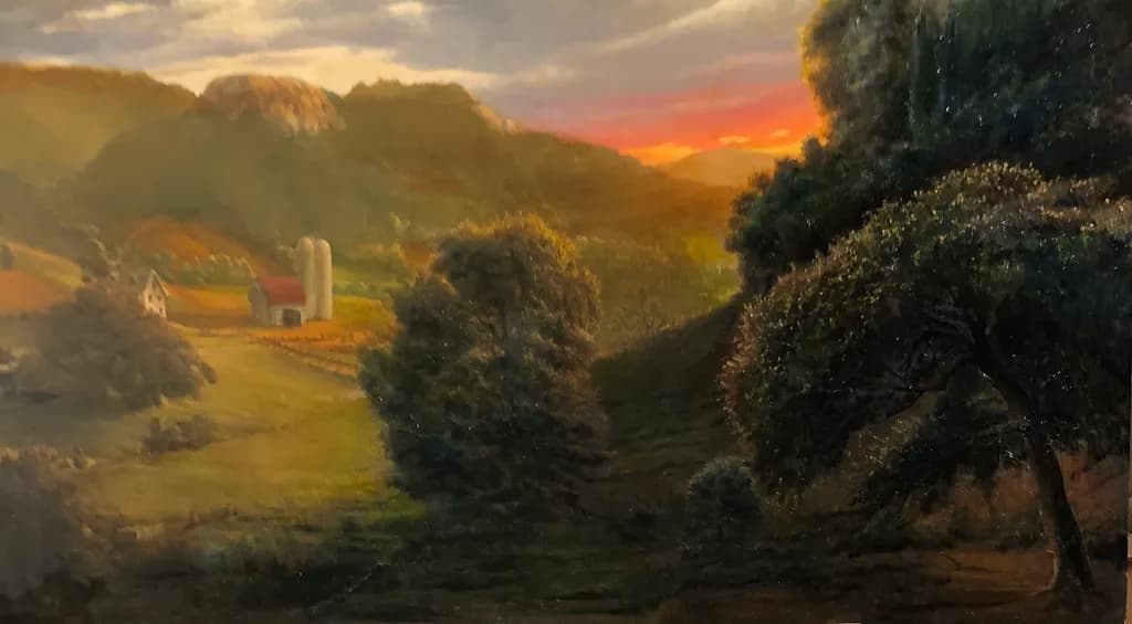 Golden Valley Sunset