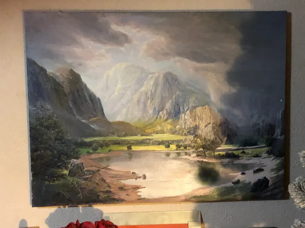 Mountain Valley Reflection