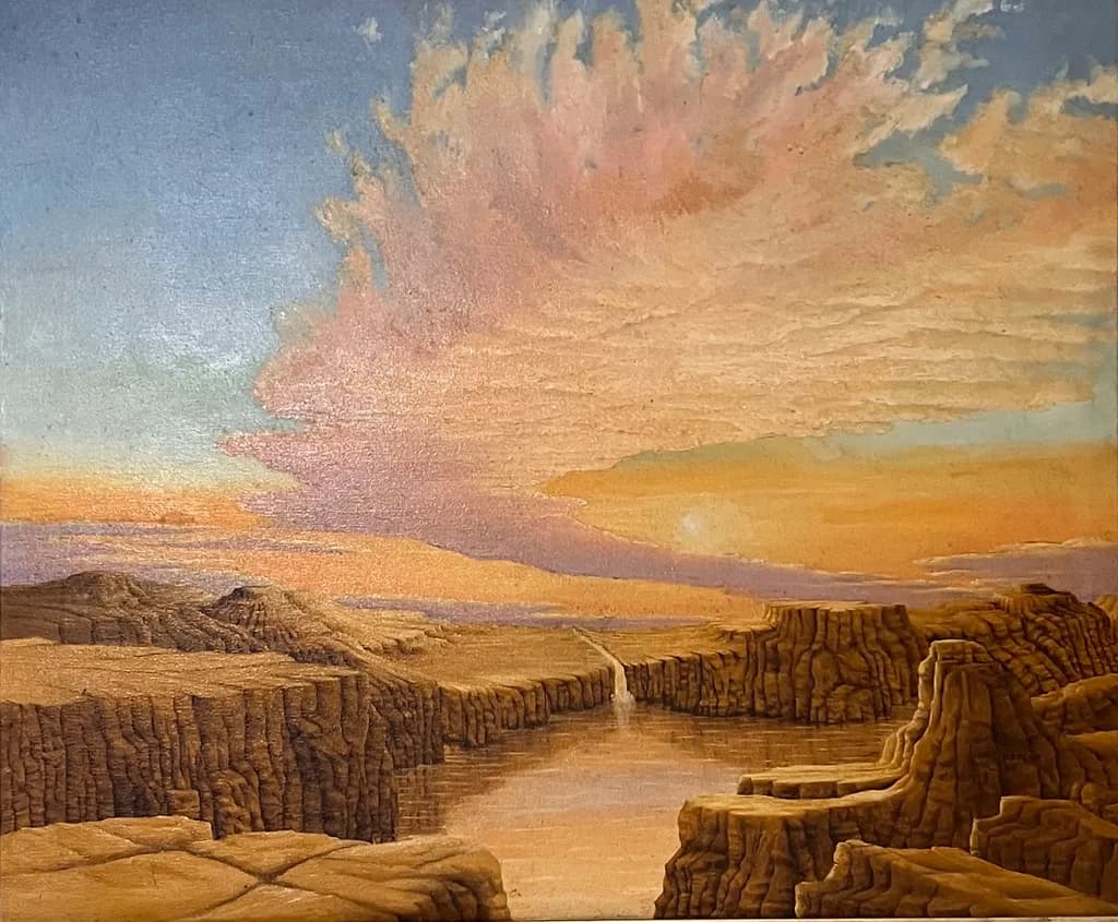 Crimson Canyon Sunset