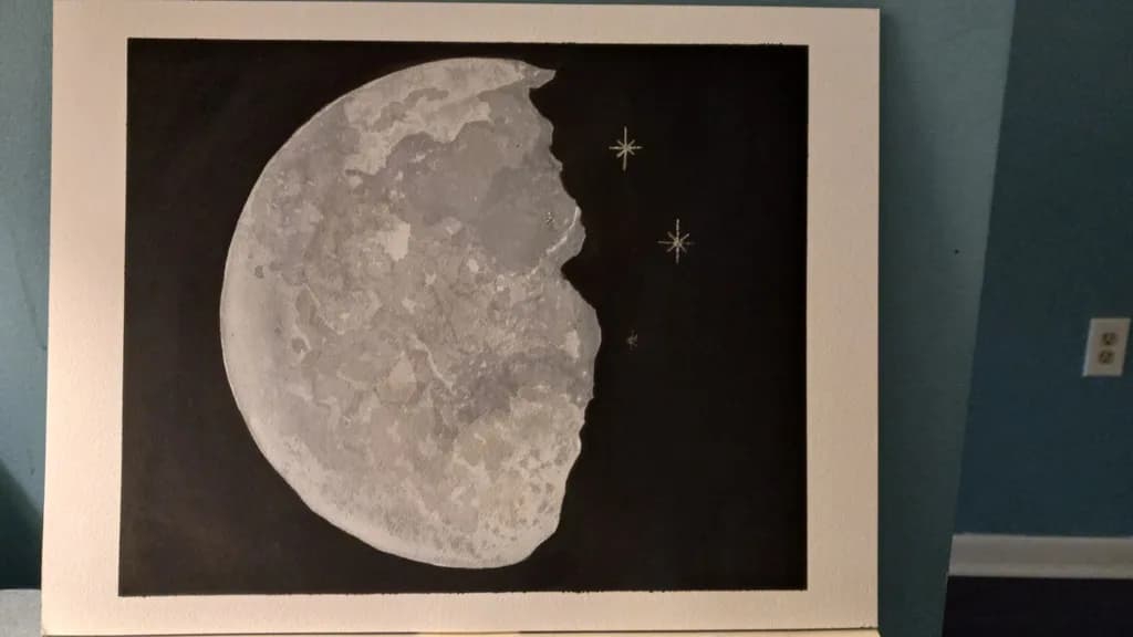 Fragmented Moon
