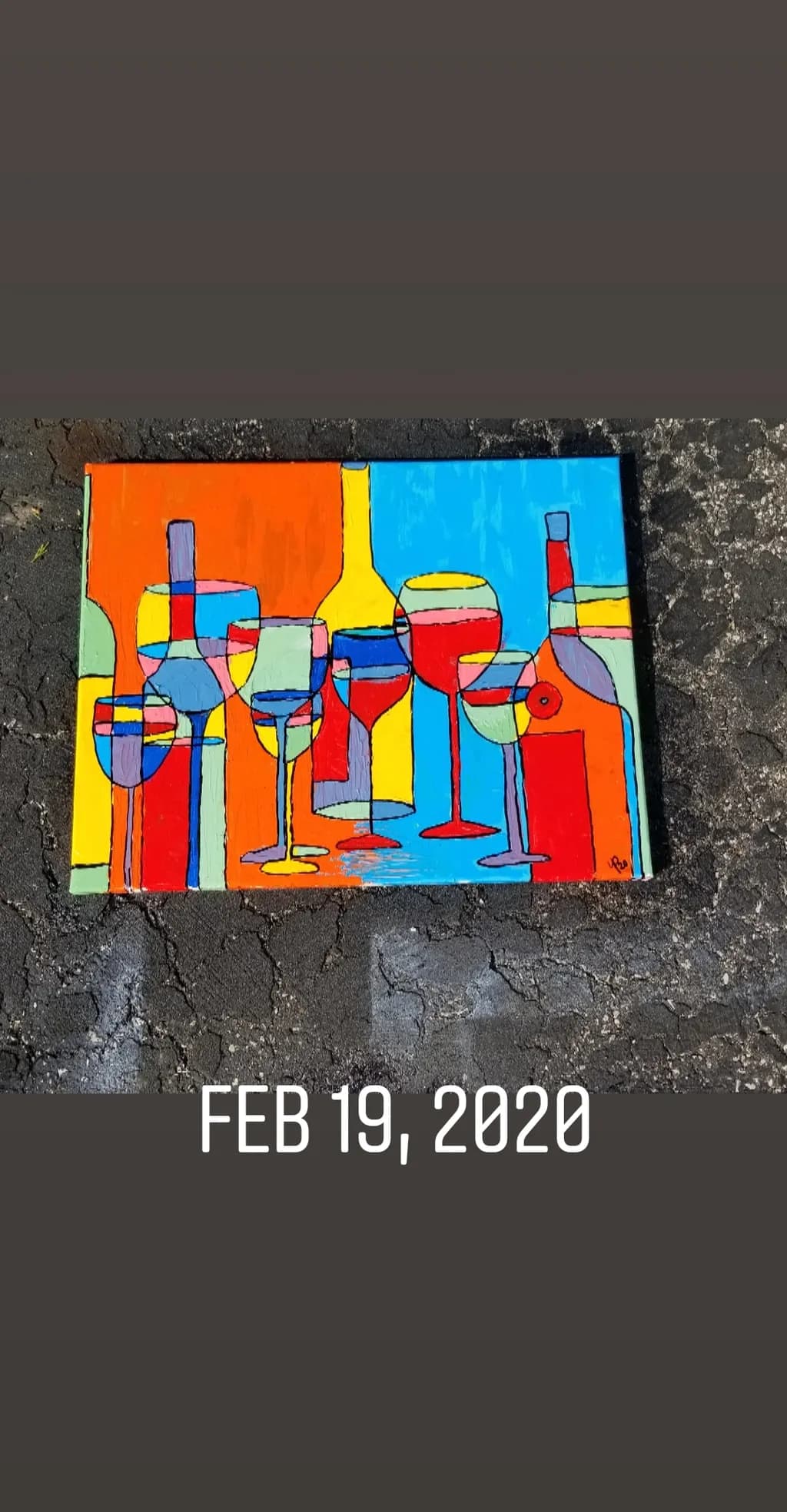 Colorful Glass Mosaic