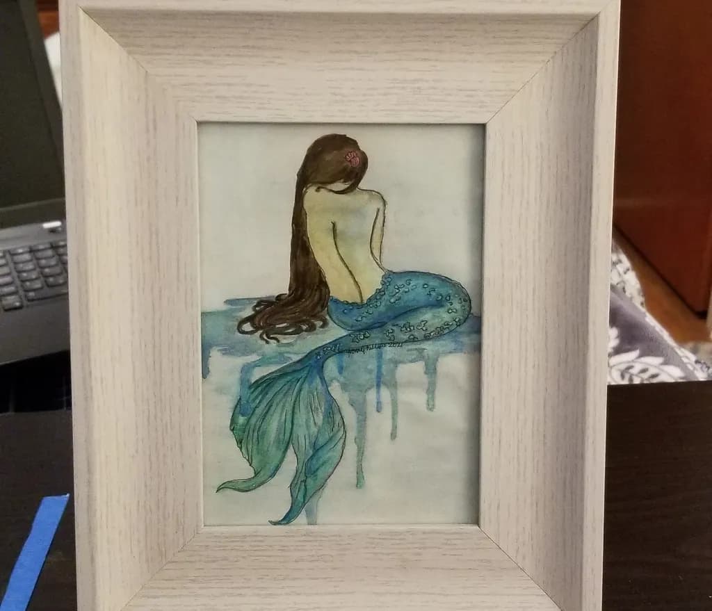 Blue-Tailed Mermaid