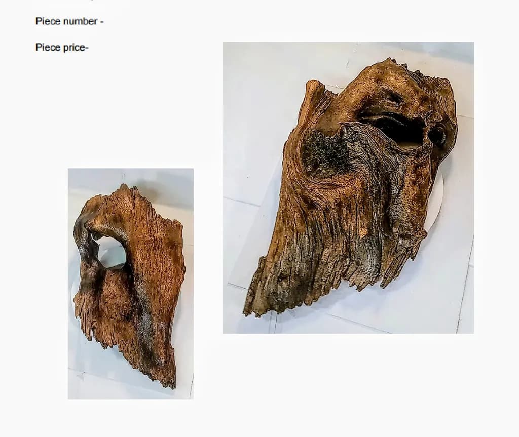 Rustic Driftwood Sculpture