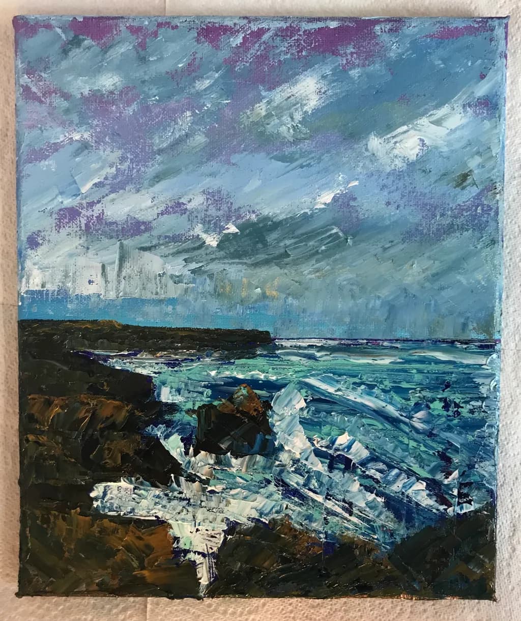 Stormy Coastline