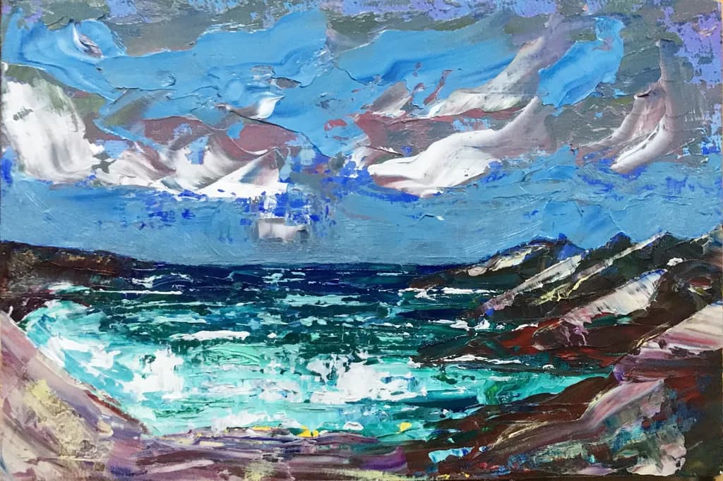 Turbulent Coastline