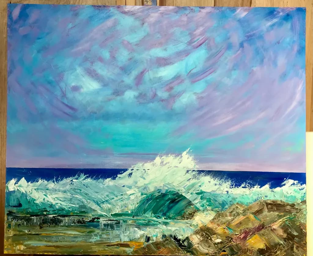 Turbulent Horizon