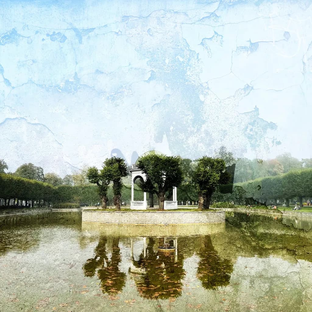 Garden Reflection