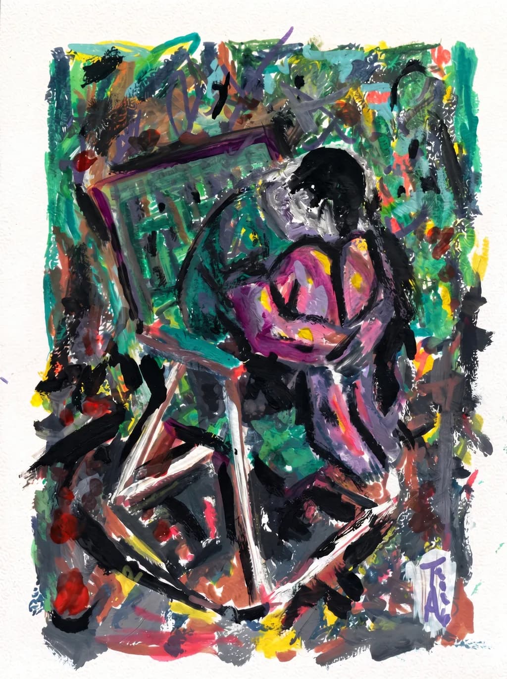 Seated Reflection
