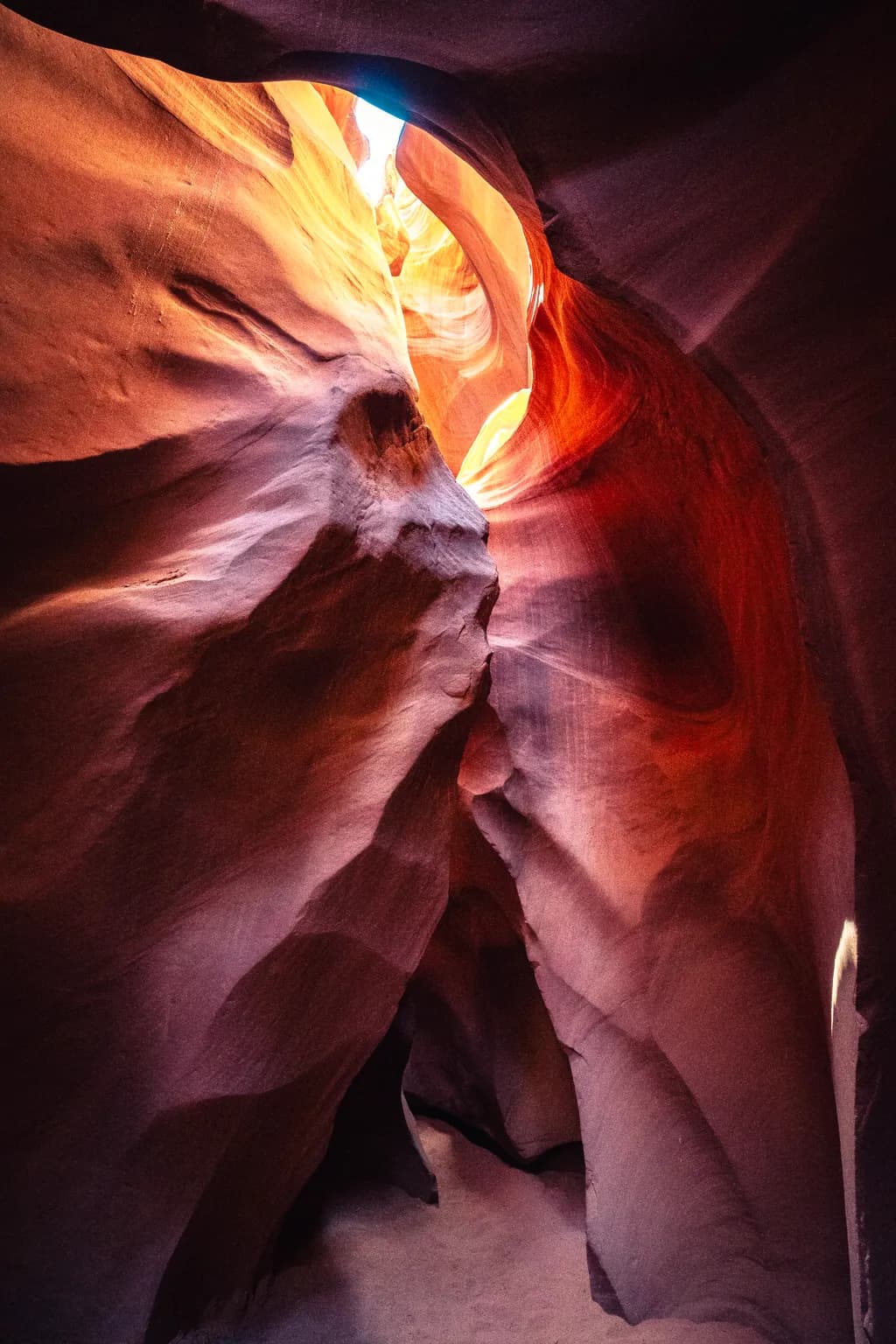 Sunlit Canyon Passage