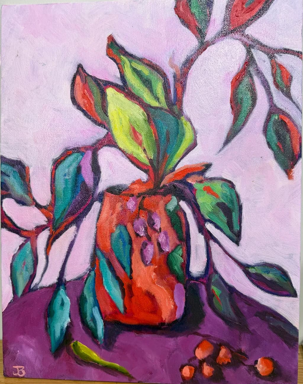 Colorful Plant Vase