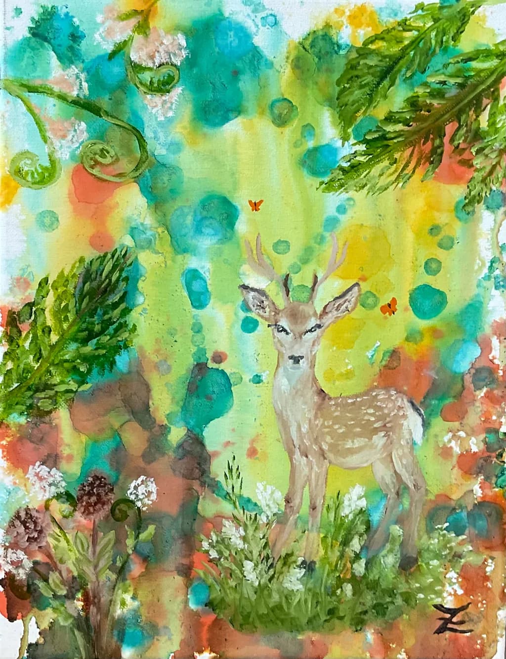 Forest Glade Fawn