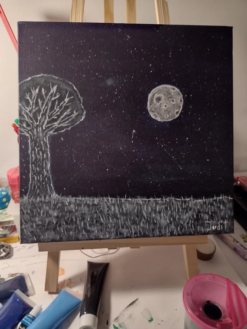 Moonlit Silhouette