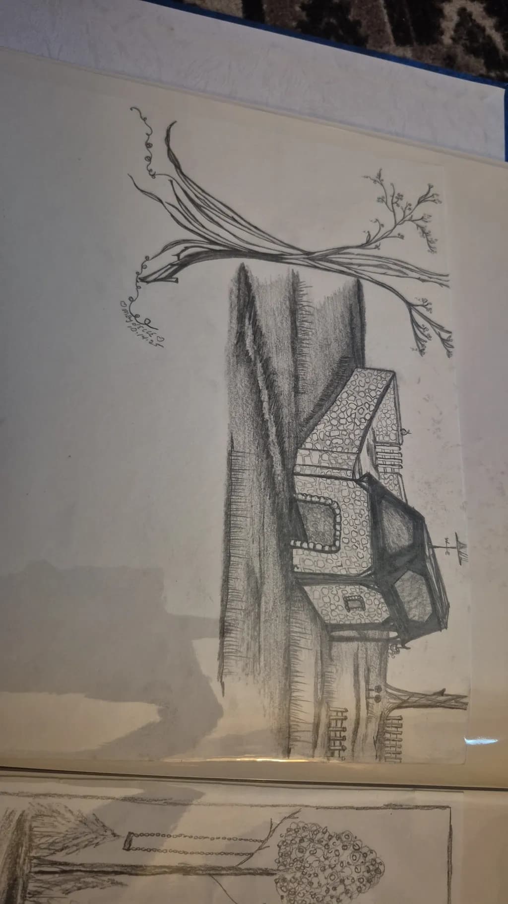 Stone Cottage Sketch