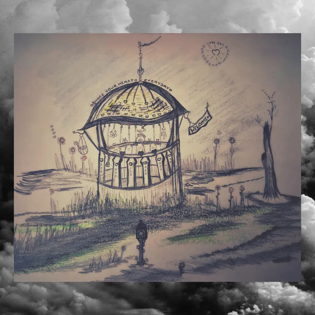 Lantern Gazebo Sketch