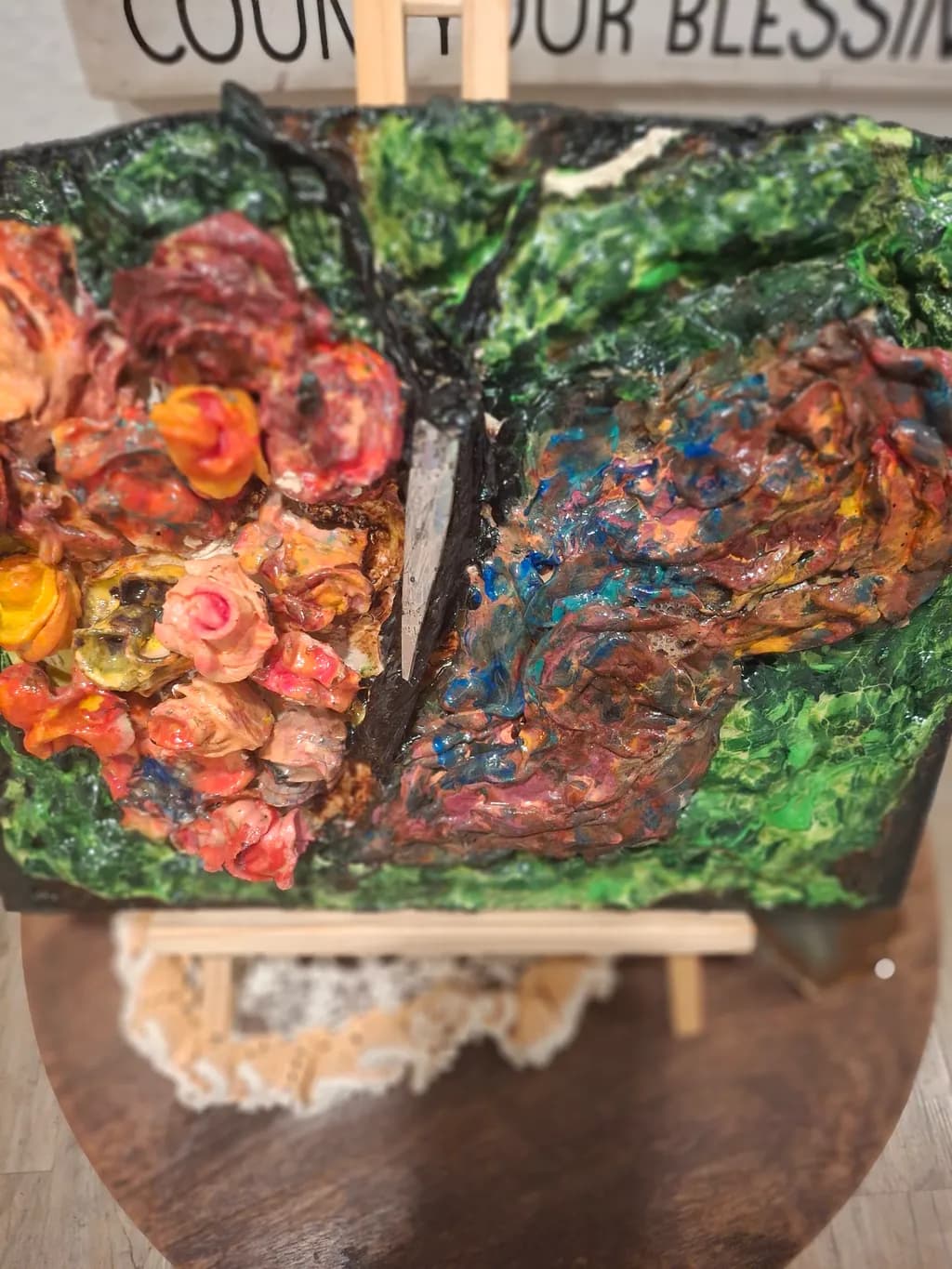 Floral Contrast