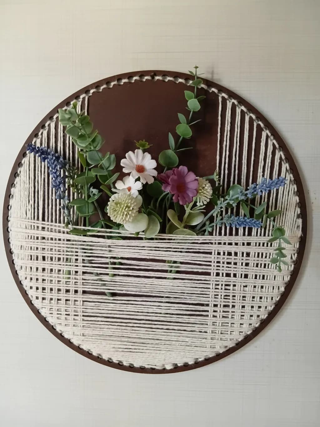 Floral Weave Circle