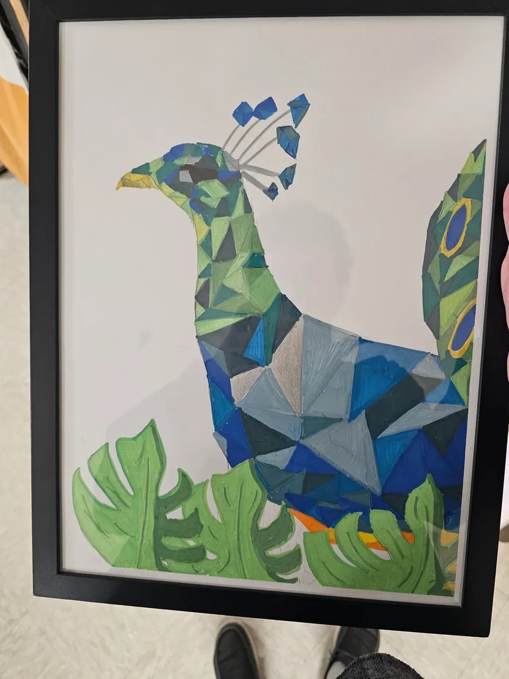 Geometric Peacock