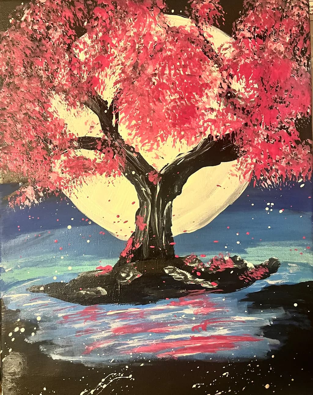 Crimson Moon Tree