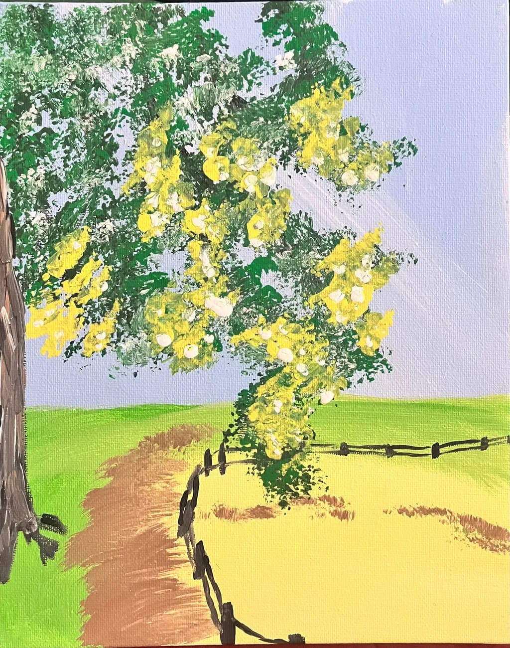 Golden Blossom Pathway