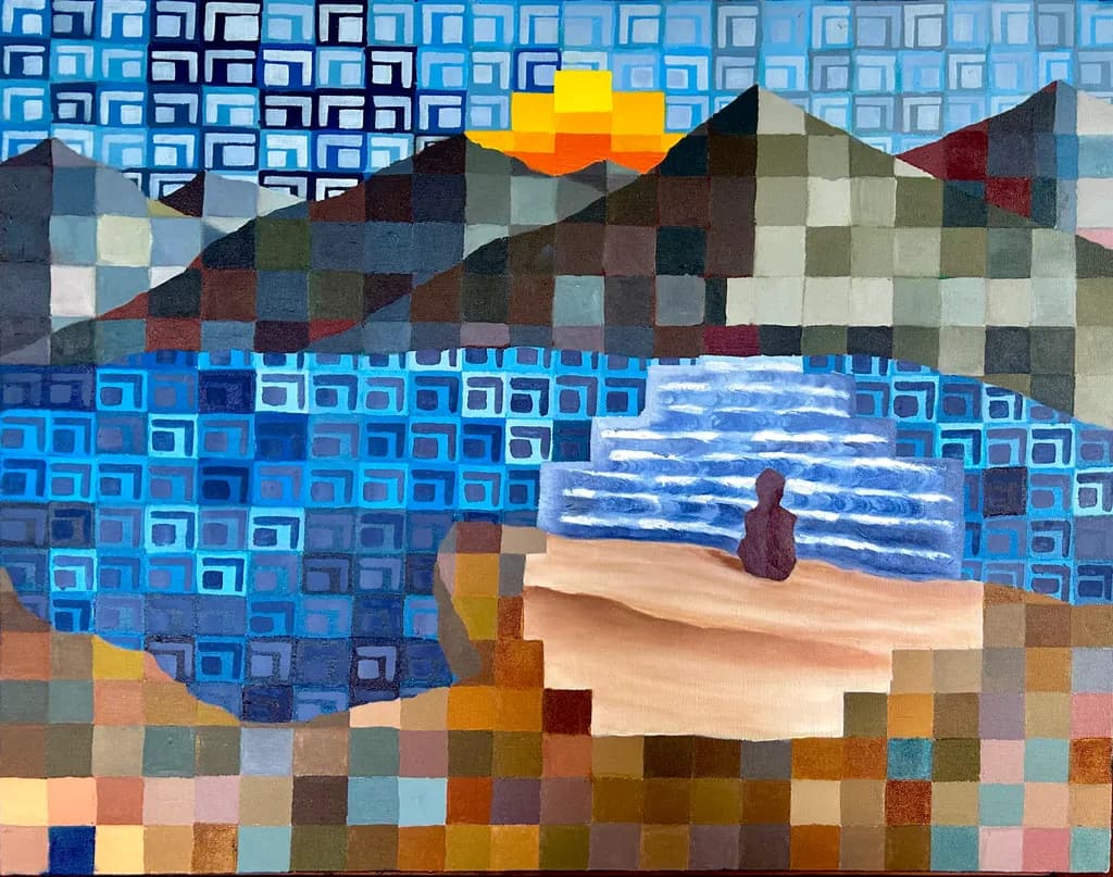 Pixelated Solitude
