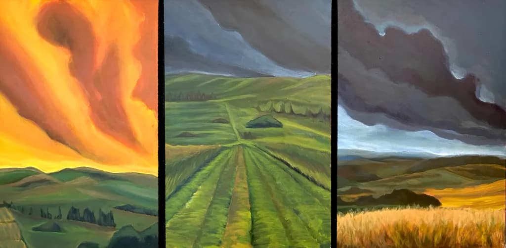 Triptych Horizons