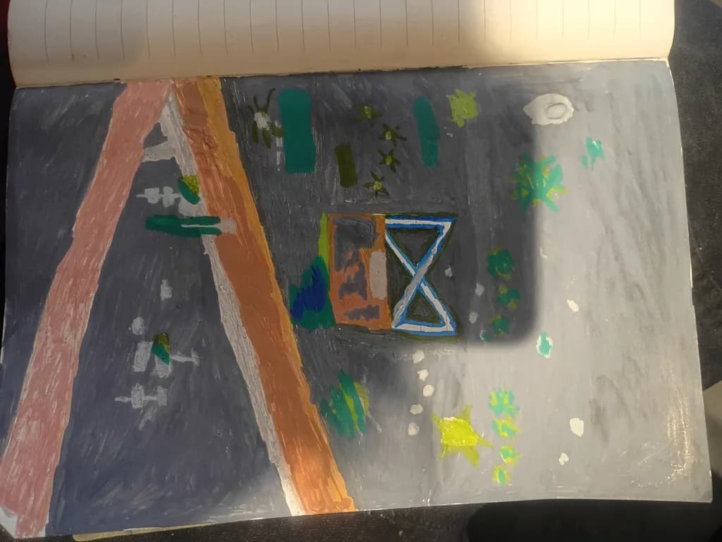 Abstract Hourglass