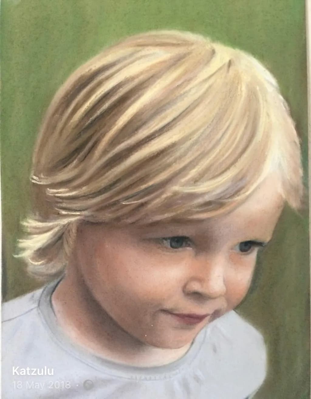 Blond Contemplation