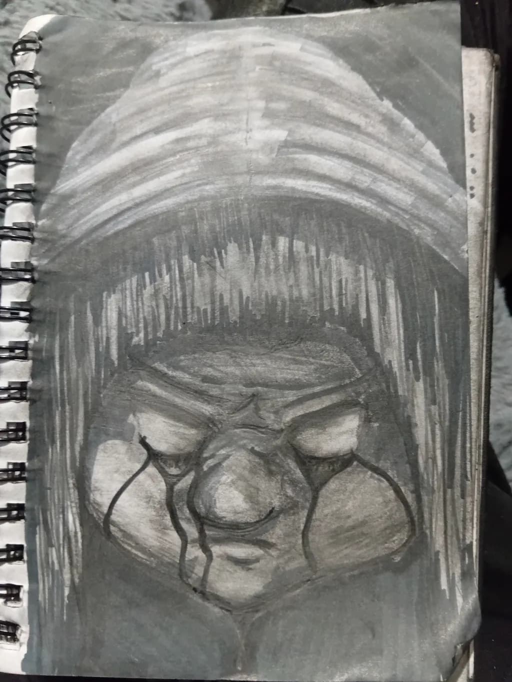 Crying Clown Mask