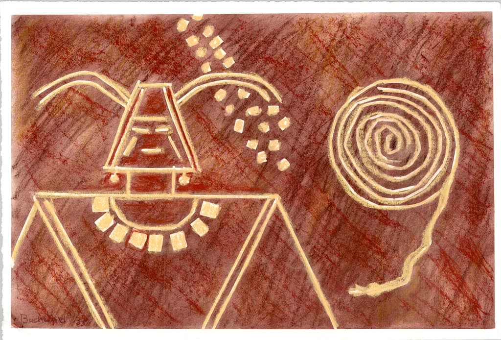 Geometric Brown Pattern